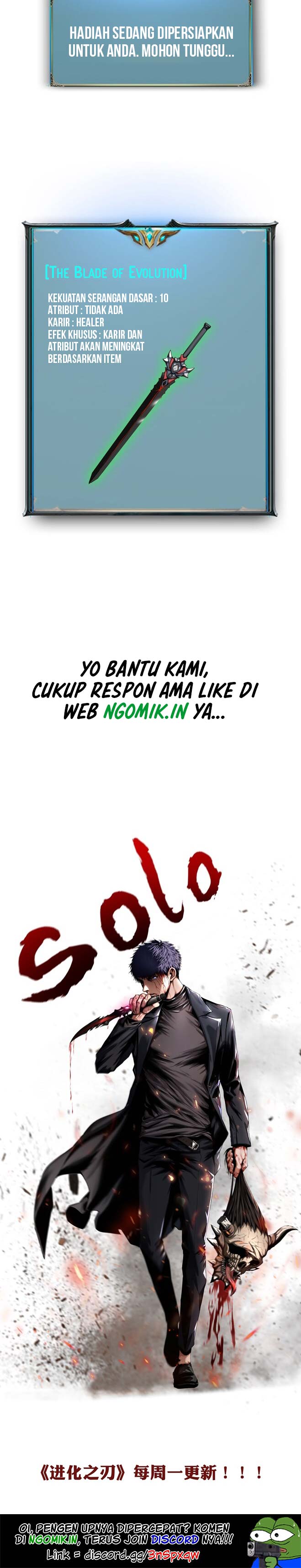 The Blade of Evolution – Walking Alone in the Dungeon Chapter 04 Gambar 31